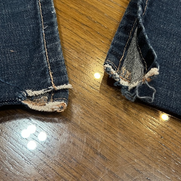 Lucky Brand Men's Dark Blue Original Straight Jeans - Picture 2 of 5